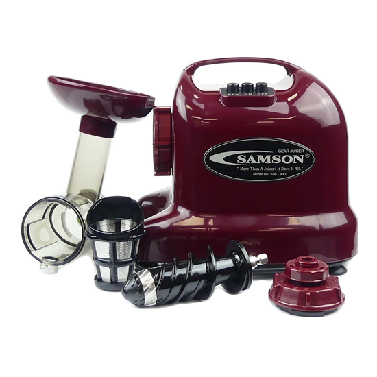 Conella. samsonadvancedjuicer9007inburgundy samsonadvanced