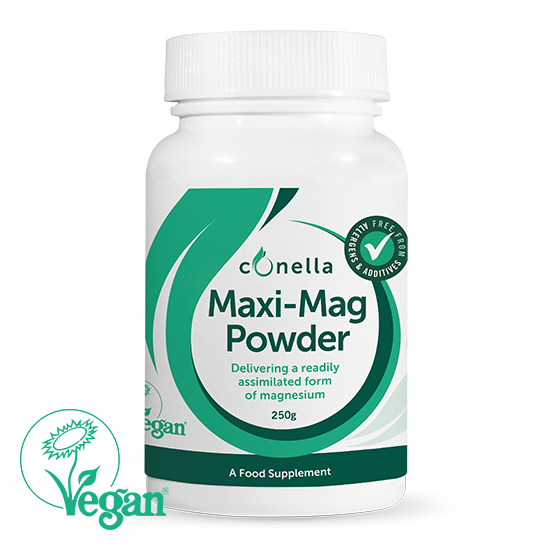 Conella Maxi-Mag vegan magnesium powder supplement 250g