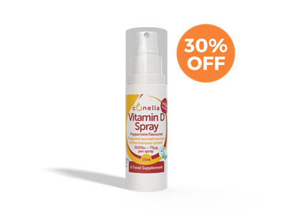 Vitamin D3 3000iu peppermint flavoured mouth spray