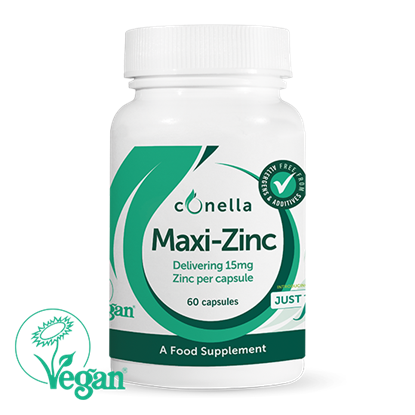 Conella Maxi-Zinc vegan zinc supplement 60 capsules