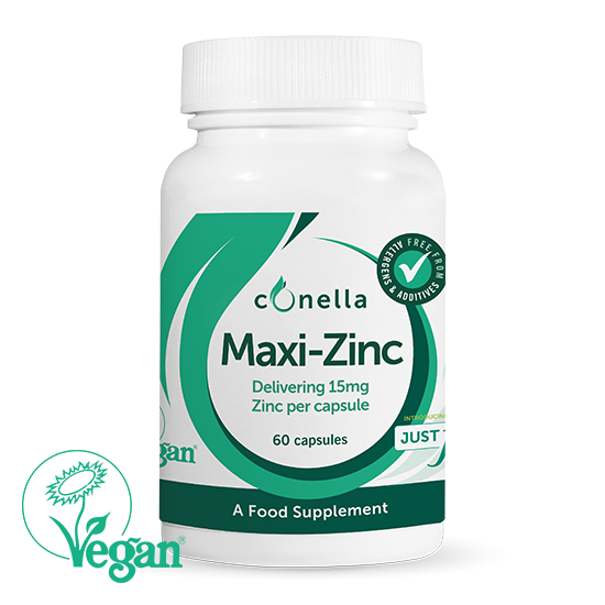 Conella Maxi-Zinc vegan zinc supplement 60 capsules