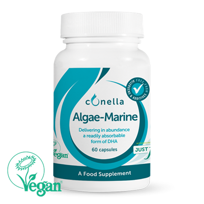 Conella Algae-Marine vegan algae DHA supplement 60 capsules